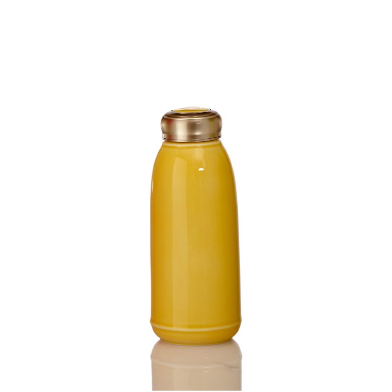 【 Gan Tang Xuan 】 Special Offer: 350ml Single-layer Japanese-style Ceramic Portable Water Cup Application Scenario