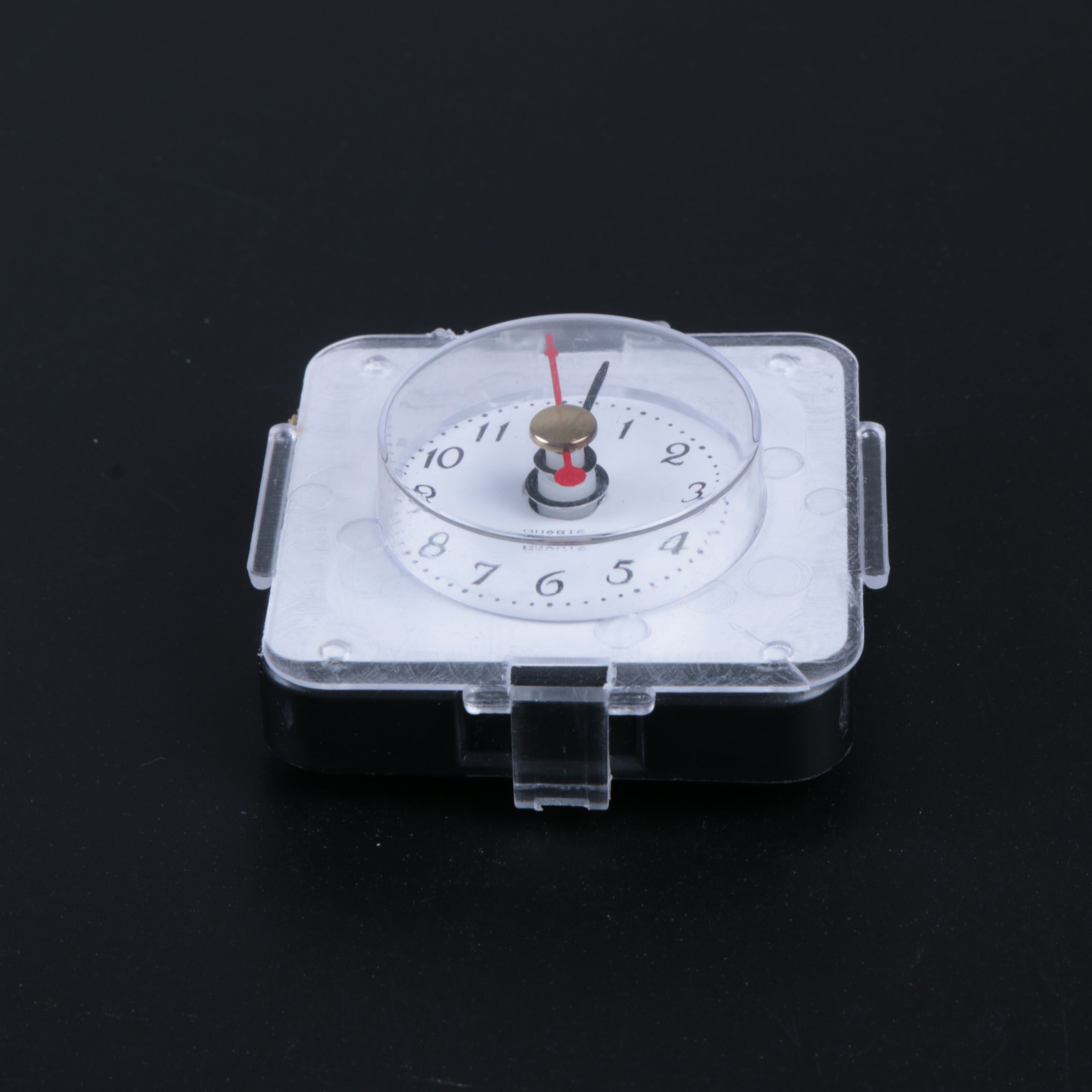 透明钟头钟胆37MM/48MM树脂钟头书包相框工艺品钟表配件详情图2