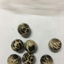 20mm aperture 3mm leopard bead