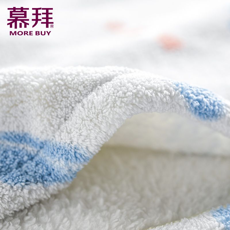 Yiwu Quality Dry Hair Cap, Women's Coral Fleece, Absorbent, Quick-drying, Soft Fiber Shower Cap, Dry Hair Towel -1604/42025 Item Picture