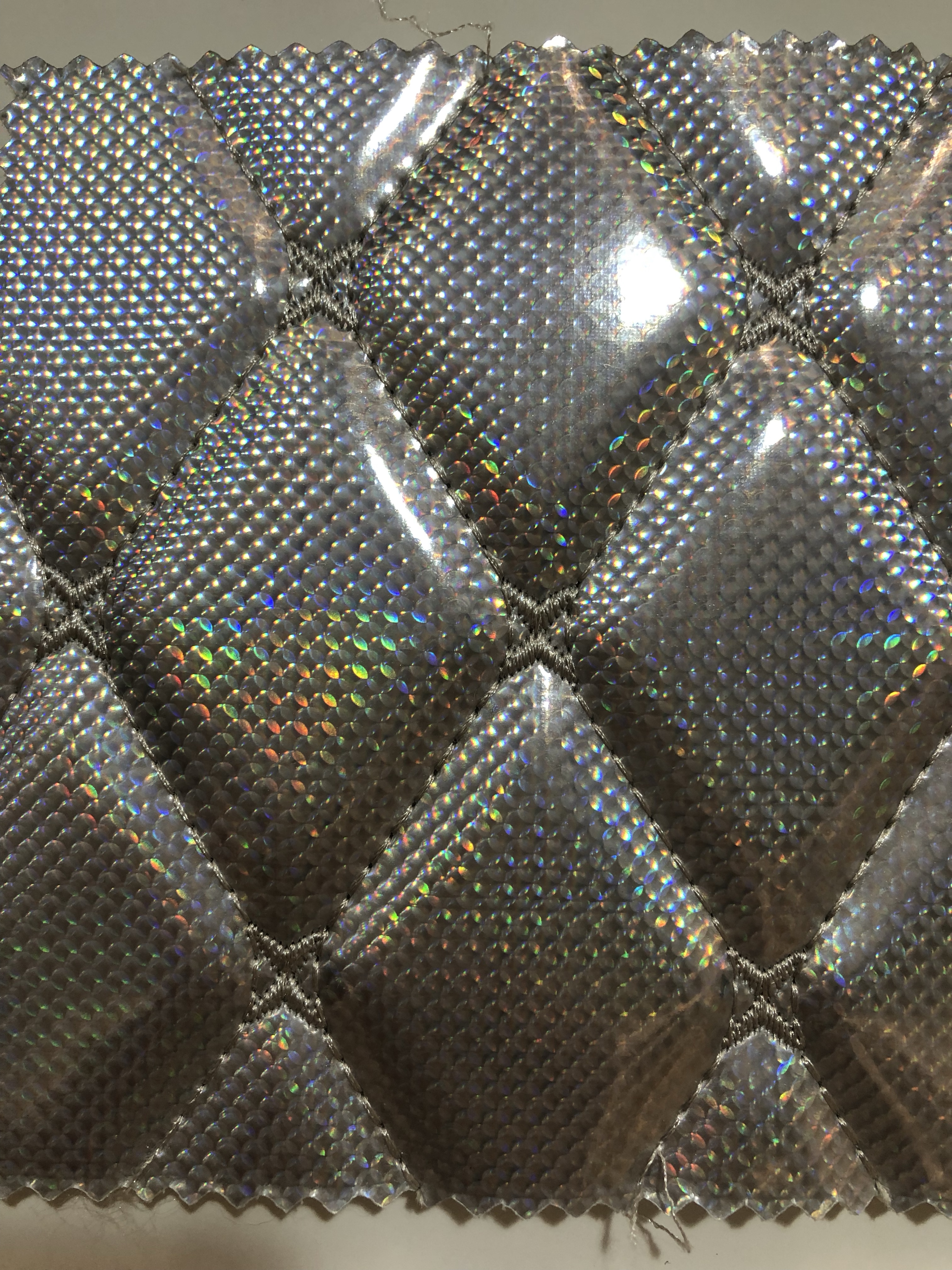 Embroidered leather Specification image