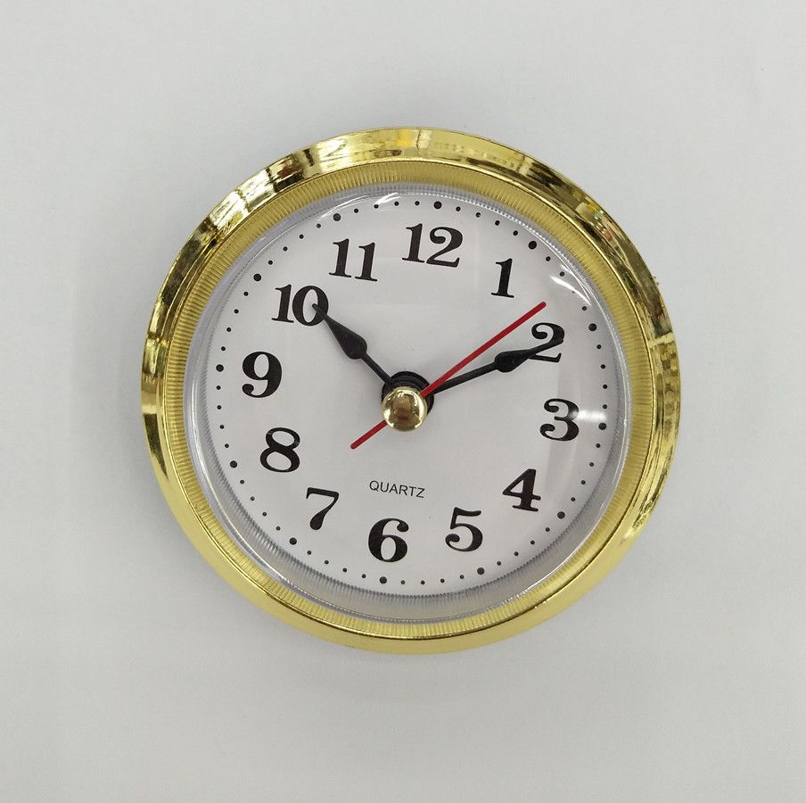 钟头定制镶嵌式直径70MM树脂钟工艺品相框配件钟头机芯 DIY钟胆