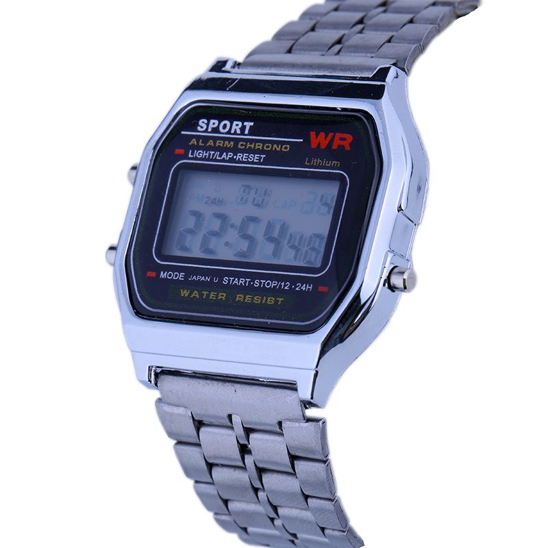ebay cross-border bestsellers: multi-functional student sports watches, ultra-thin steel band couple watches, universal LED electronic watches