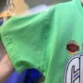 Simple style short-sleeved suit detail image 1