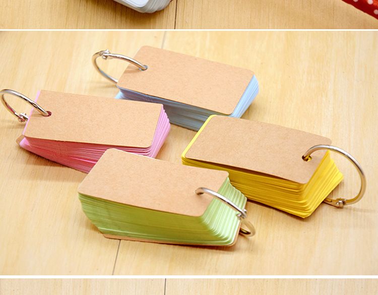 糖果色创意口袋本铁圈口袋便签本随身便签复古小本子学生详情8