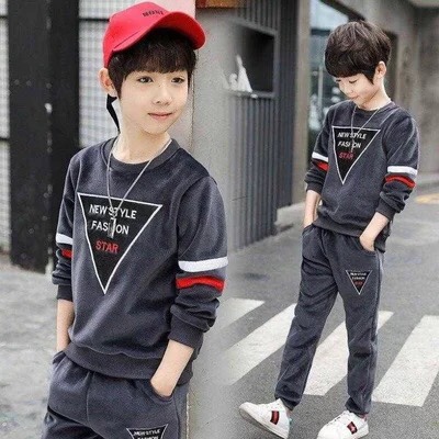Boys' Autumn Set 2020 New Kids' Clothes 6 Kids Stylish 8 Kids' Clothing 7 Boys 9 years old Handsome Big Kids details Picture