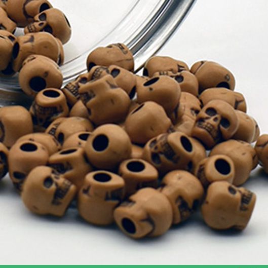 Diy Accessories Handmade Beaded Material Earpiece Headpiece Imitation Wood Beads 2134234