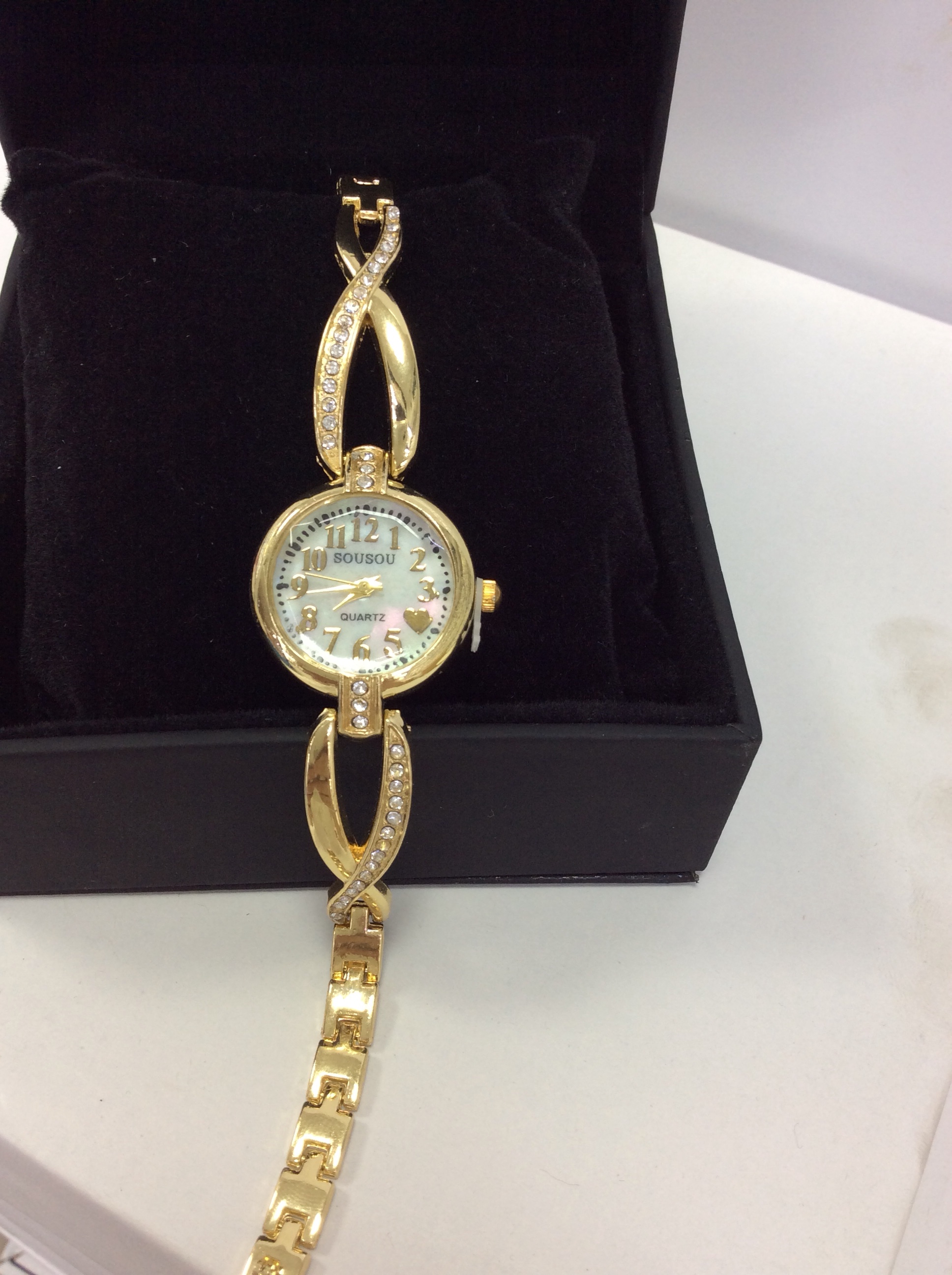New fashion diamond bracelet, ladies' quartz decorative watch for export and domestic sales Specification image