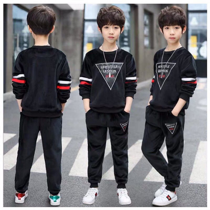 Boys' Autumn Set 2020 New Kids' Clothes 6 Kids Stylish 8 Kids' Clothing 7 Boys 9 years old Handsome Big Kids Item Picture