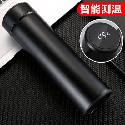 凯路仕礼品笔业 办公商务智能保温杯 不锈钢触摸显示温度水杯子高档会议礼品定制水杯详情图4