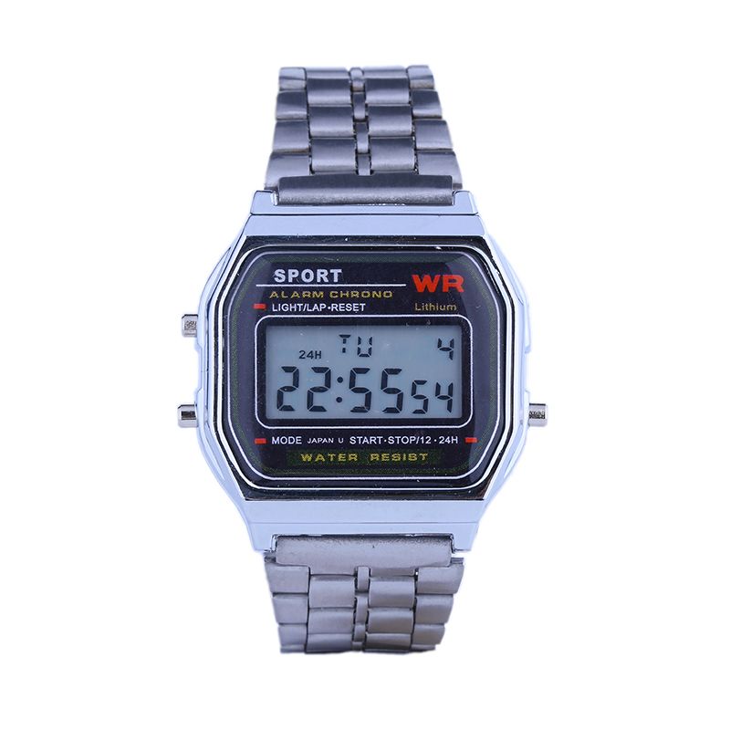 ebay cross-border bestsellers: multi-functional student sports watches, ultra-thin steel band couple watches, universal LED electronic watches detail image 2