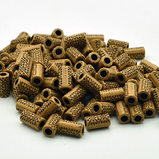 DIY jewelry accessories Handmade beaded material Earrings headdress imitation wood beads 13434