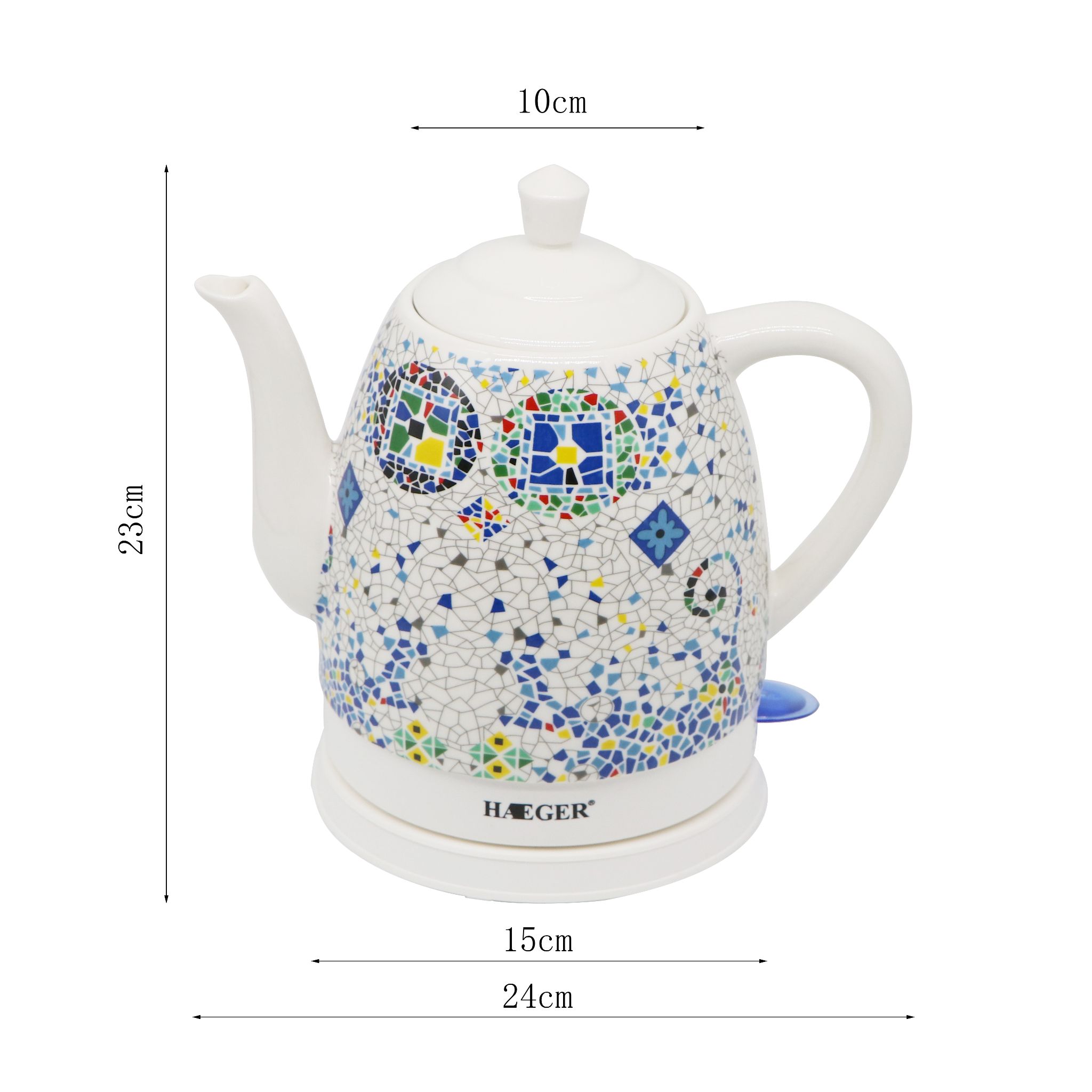 RAF European standard cross-border electric kettle, household health care kettle, multi-functional flower tea decoction, split type boiling water kettle, 1.4L detail image 3