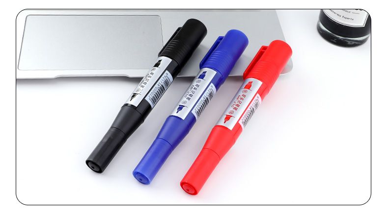 Bok MP210 marker pen, a double-headed oil-based marker pen for CD discs detail image 9