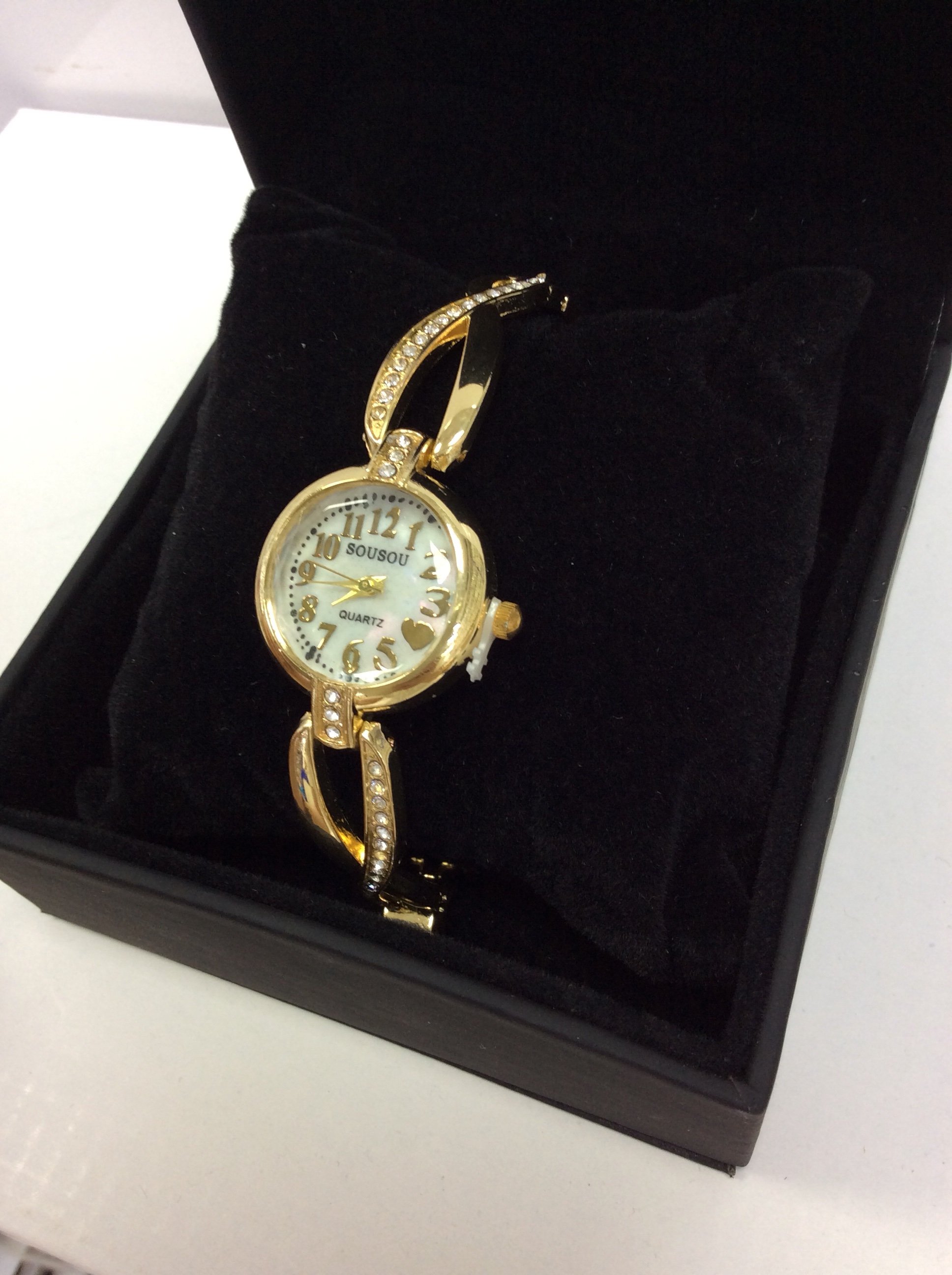 New fashion diamond bracelet, ladies' quartz decorative watch for export and domestic sales details Picture