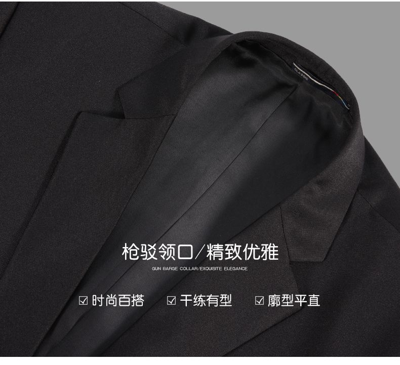 Men's professional best man suit, Korean version of groom's wedding dress, formal coat, slim and casual small suit for men detail image 7