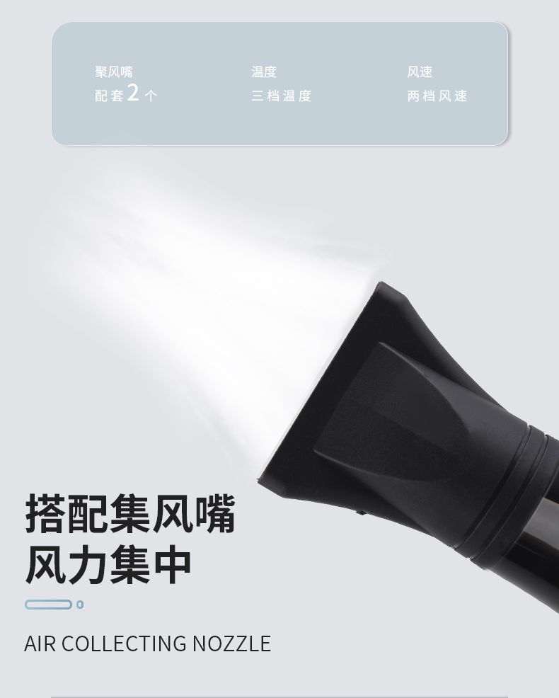 MX-3900吹风机电吹筒大风率家用专业发廊详情图4