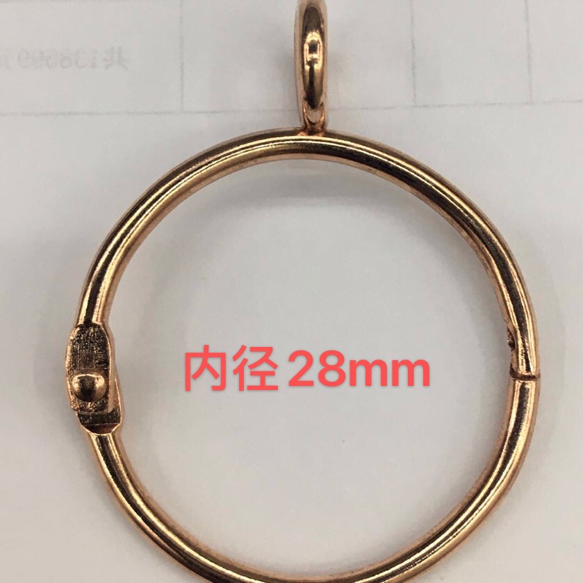 新款奢华窗帘28mm活动挂圈