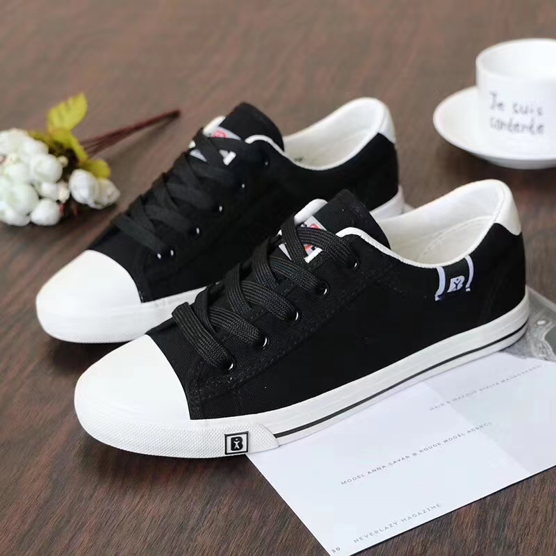 Renben's 2020 autumn new trendy men's versatile and casual Korean-style fashionable canvas shoes detail image 2