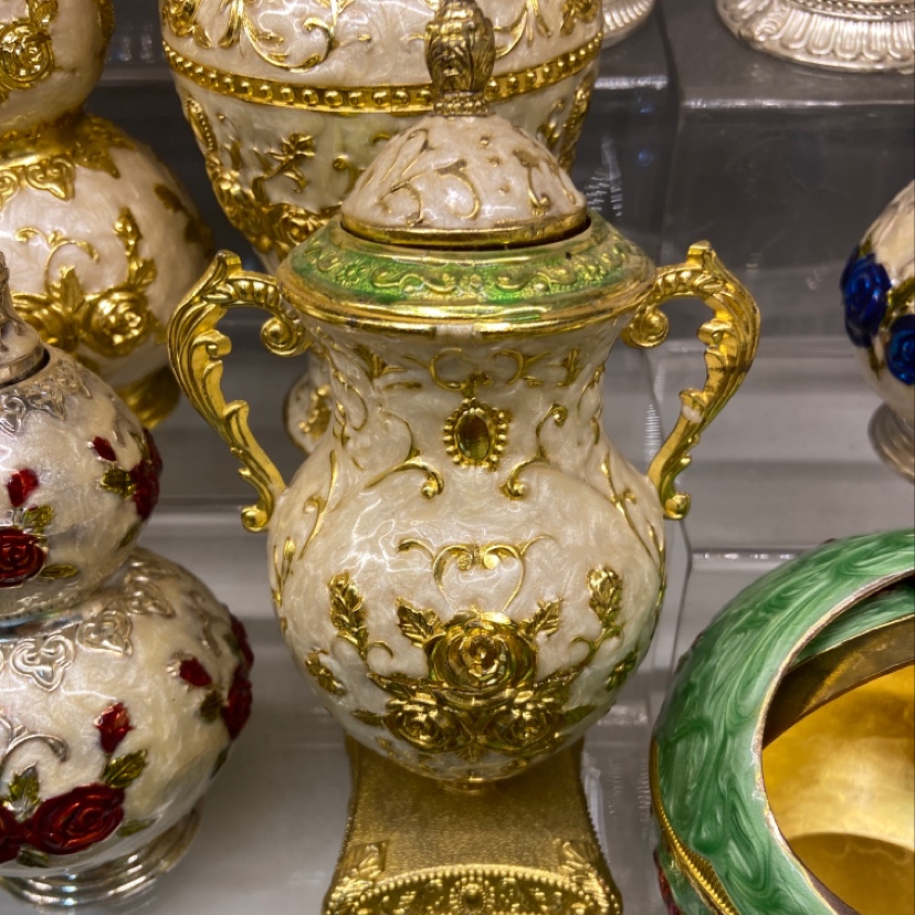 欧式风格宫廷牙签筒