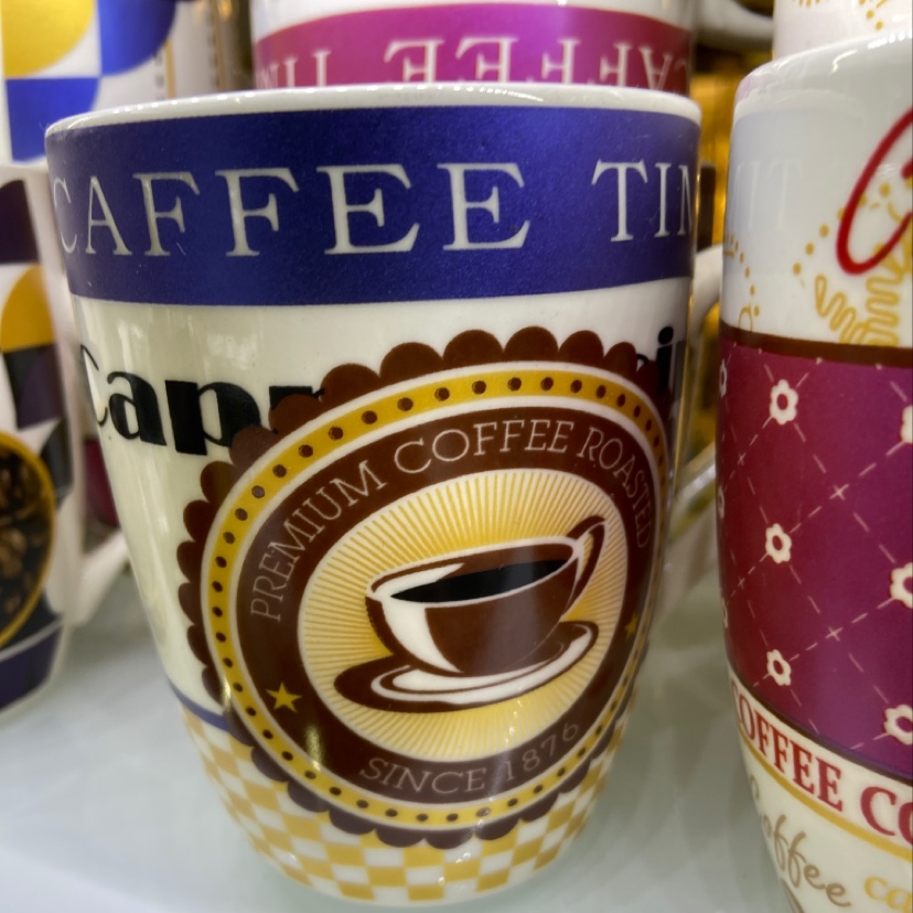 陶瓷烤花咖啡杯苹果杯多色可选