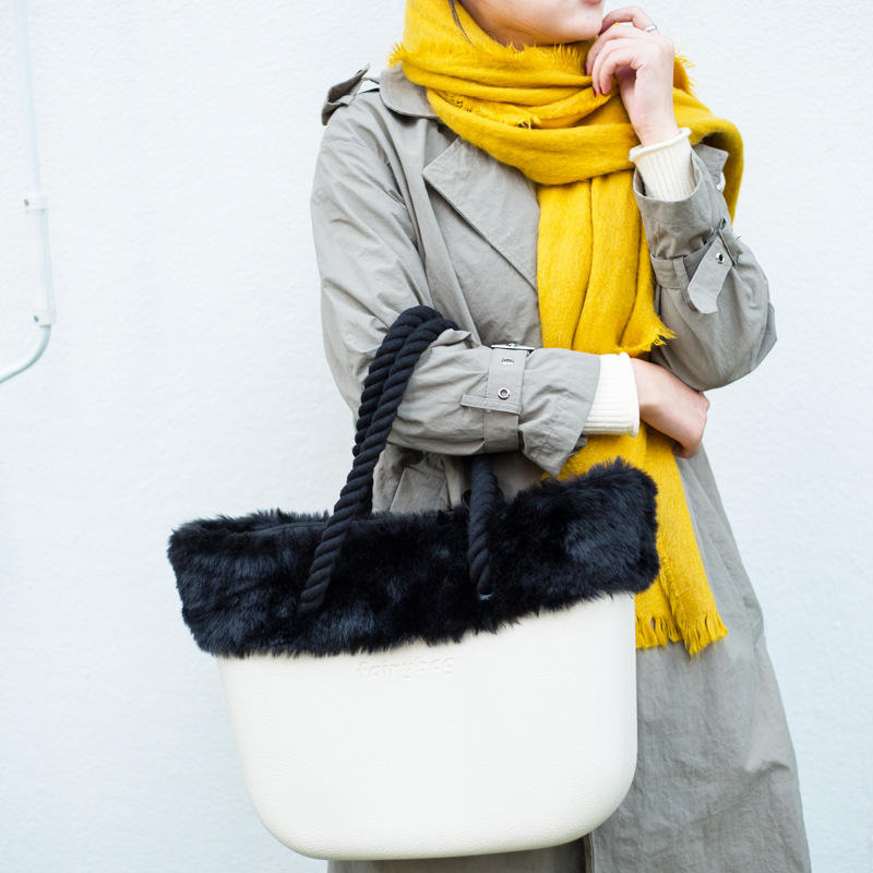 Eva Silicone Bag With Raw Edge