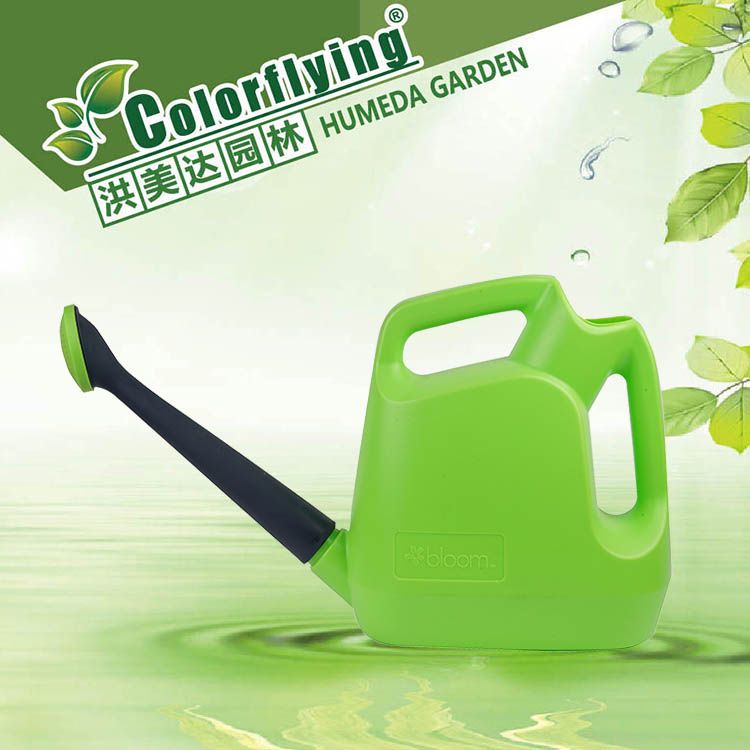 9L浇花洒水壶阳台种菜家用园艺壶喷壶果色塑料长嘴花洒