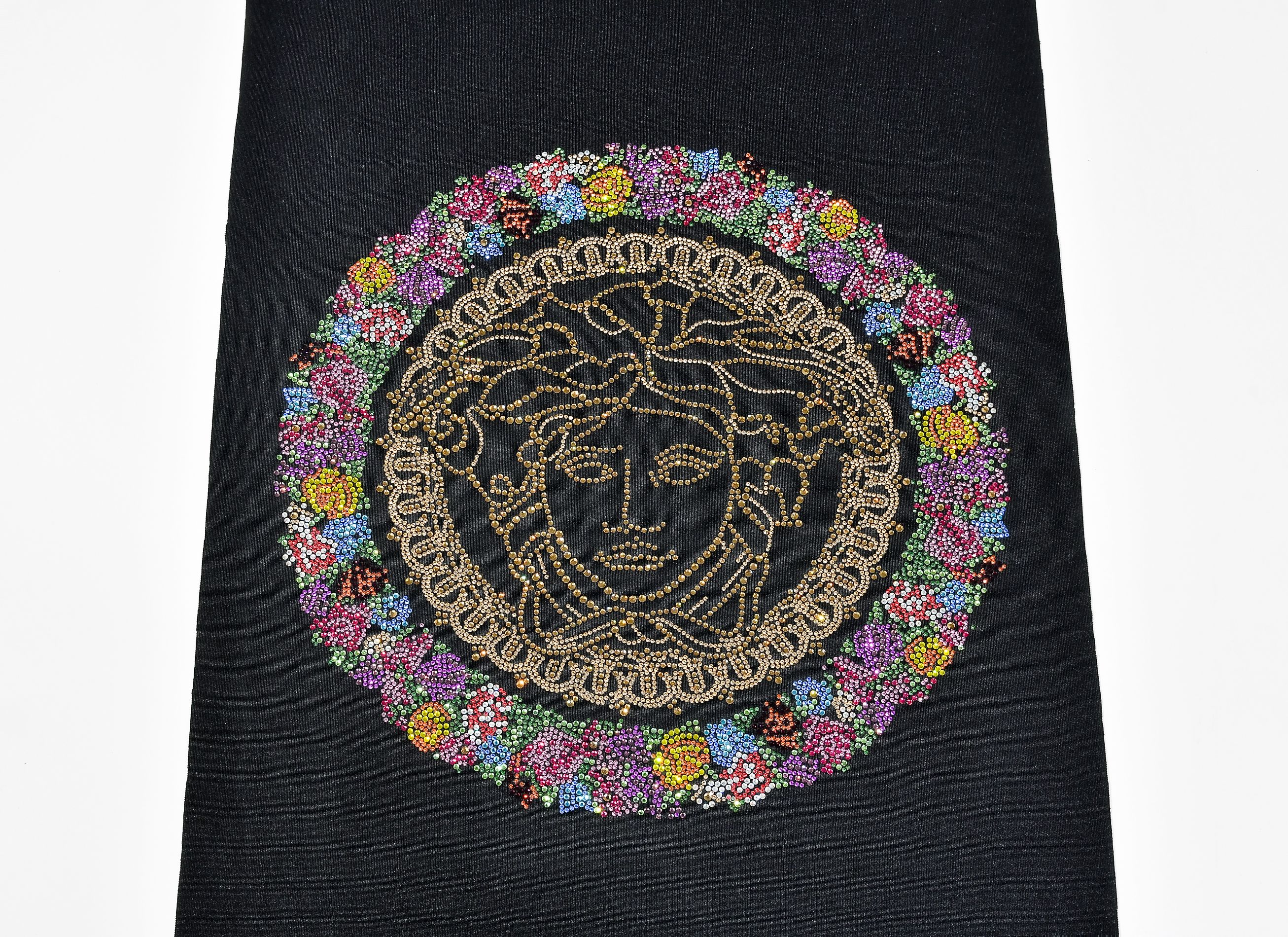 Exquisite imitation Austrian diamond hot stamping pic 1