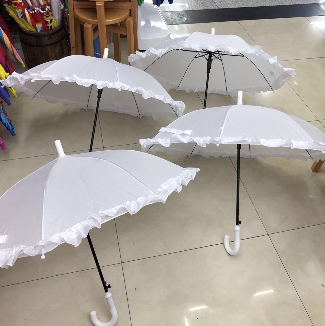 45 Cm White Lace Business Umbrella Umbrella Umbrella Manufacturers Direct Lace Umbrella