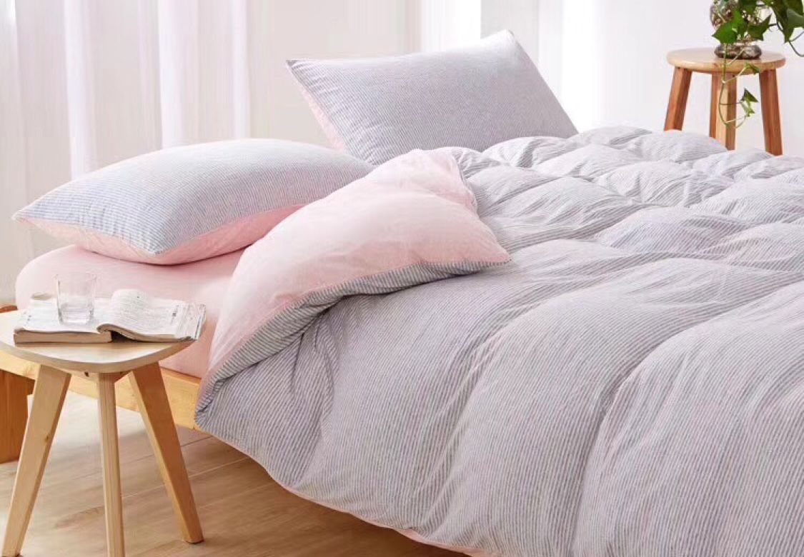 亲肤针织棉四件套裸睡天竺棉100全棉纯棉四件套床上用品床笠款详情图4