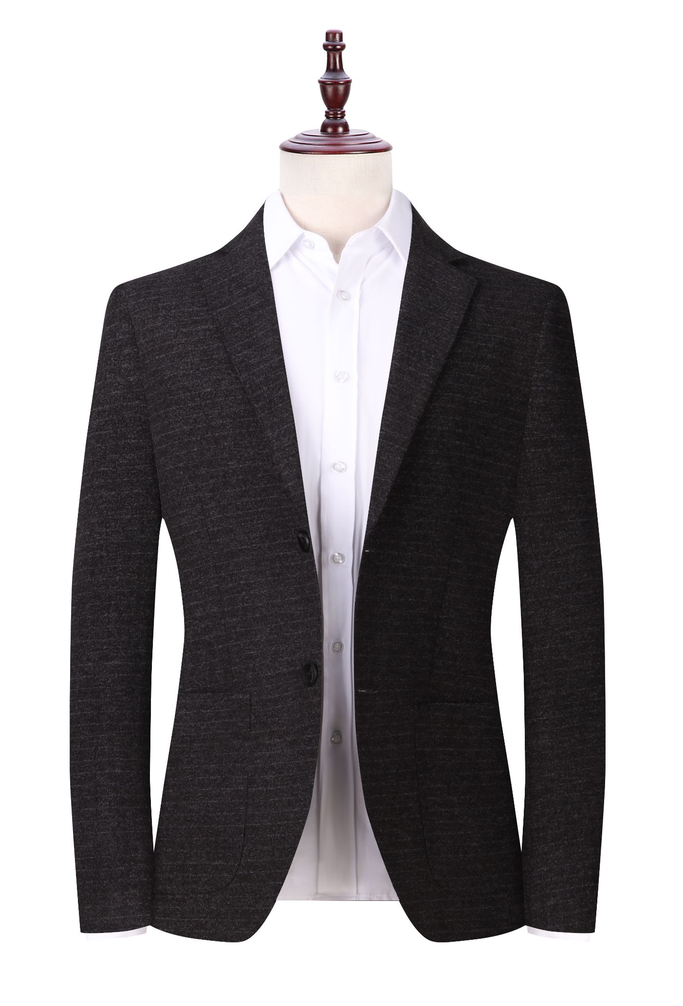 Imitation wool suit man Chun Chun men's casual small suit man's suit pure color Korean version suit jacket thumbnail