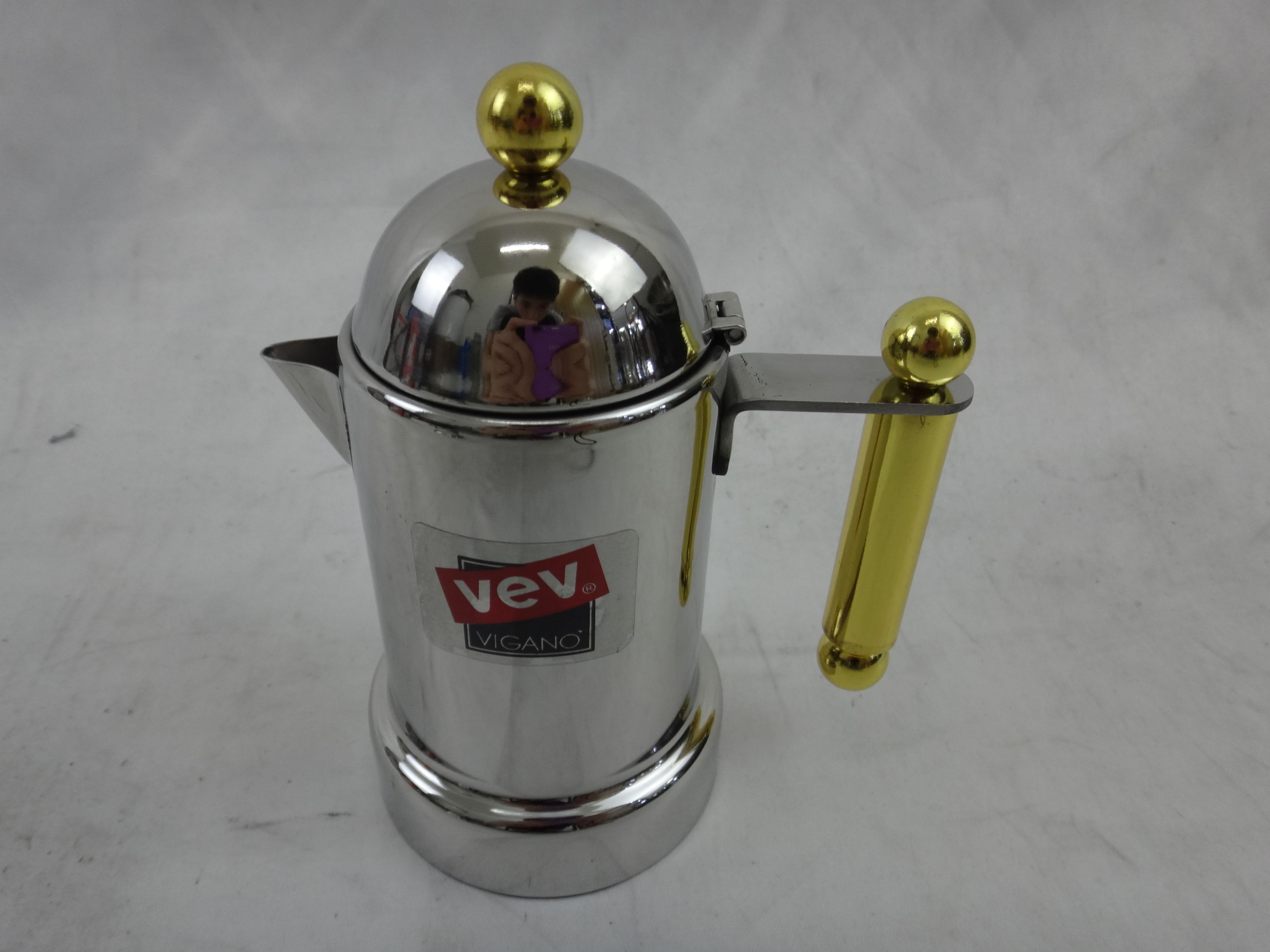 DF99577 Mocha Pot Thickened Italian 04 coffee maker Coffee maker Home extractable stainless steel Mocha Strong black coffee pot Pagoda pot DF TRADING HOUSE