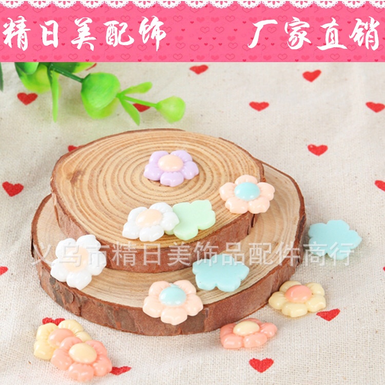 Yiwu factory direct selling mobile phone DIY accessories resin 5 petals wholesale mobile phone accessories are hot Application Scenario