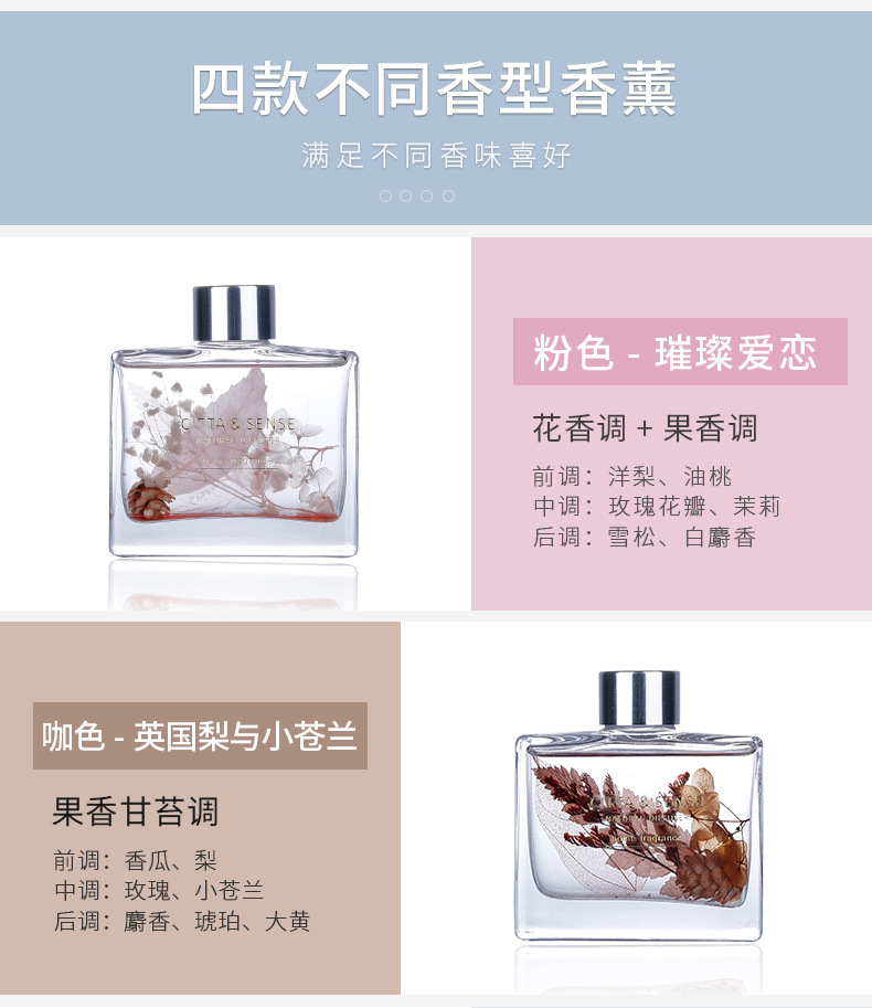 Floating Flower Dream Aromatherapy -120Ml Specification drawing
