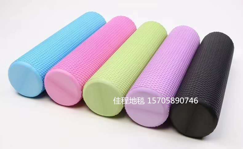 EVA yoga column, plain yoga column, floating-point foam axis, solid color yoga column, yoga products Specification drawing