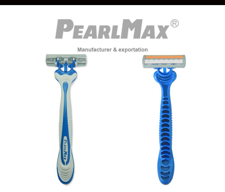 Factory direct sales: 8-piece men's style with 3-layer blade heads and sliders, made of imported materials detail image 1