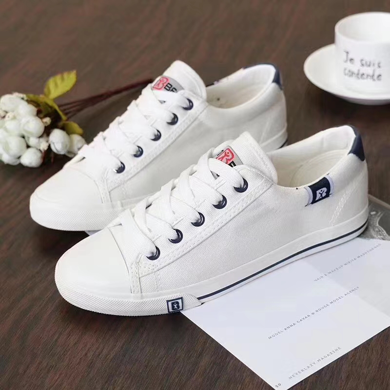 Renben's 2020 autumn new trendy men's versatile and casual Korean-style fashionable canvas shoes detail image 4