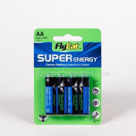 flycat Green Flycat No. 5 four-cell card battery