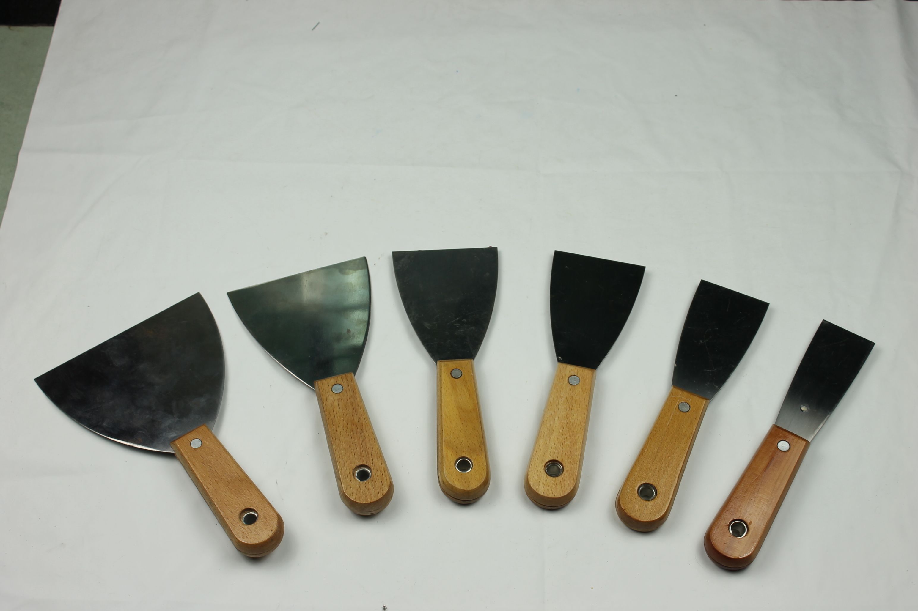 Paint brush roller brush hardware tools hot selling beech wood putty knife