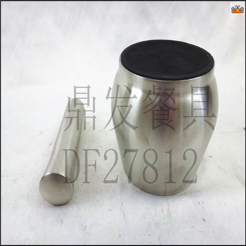 DF99573 large medium drum garlic tamper DF TRADING HOUSE