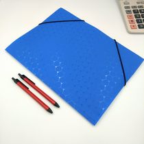 Three - page folder with simple folder A4 data folder manufacturers direct office storage folder ticket folder