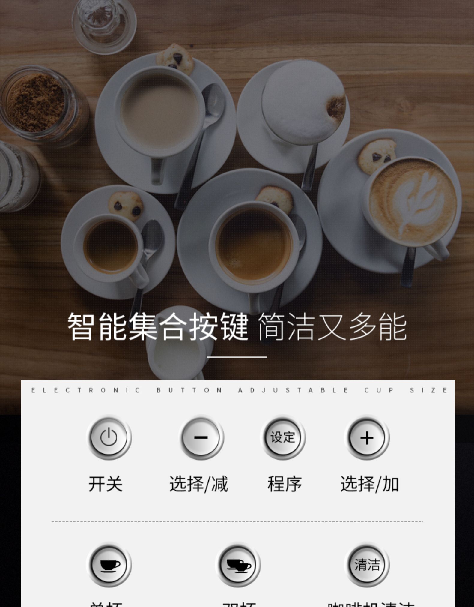 Welhome/惠家 KD-310J2咖啡机WPM开店专业商用意式半自动上水现磨详情图5
