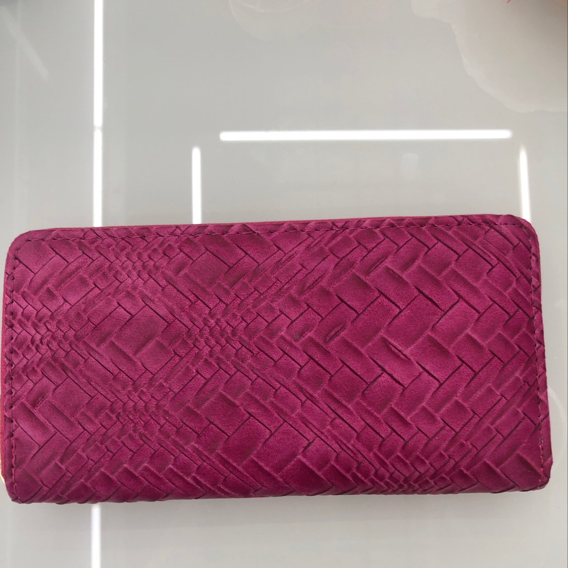 Weave a single-pull wallet details Picture