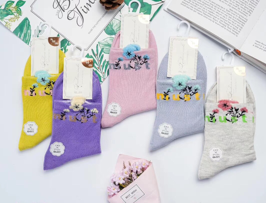 There are many styles of women's colored socks thumbnail