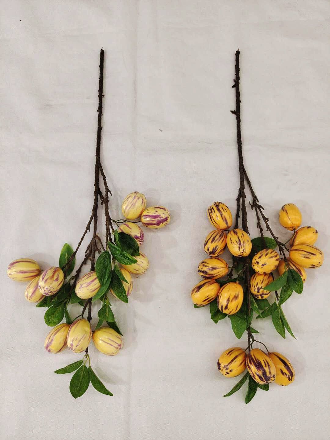 工艺品礼品仿真花瓣春天花园塑料花扫墓用假花花头装饰品