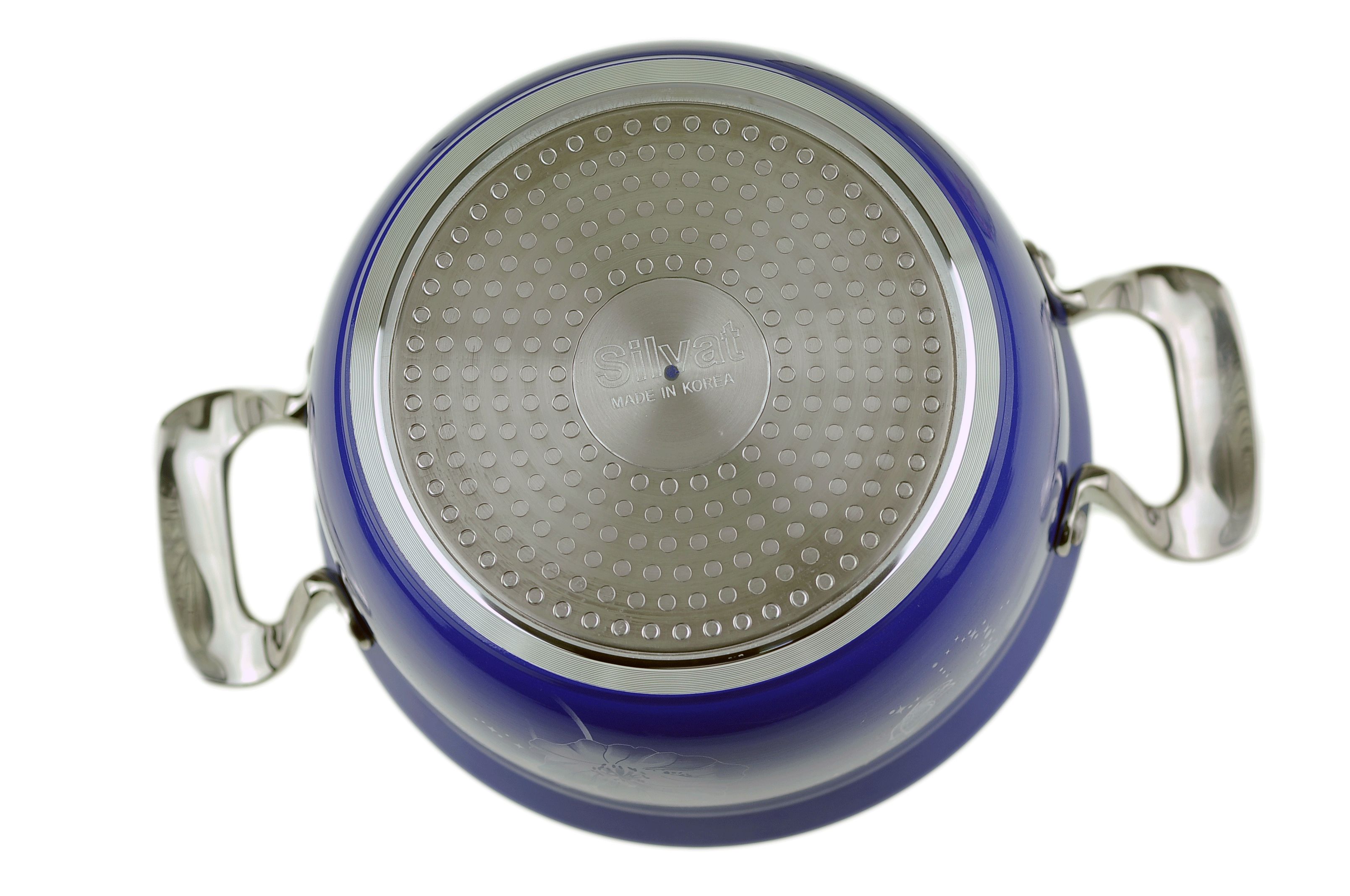 Código de cocina corea original importado azul universal alta pureza doble mango olla de sopa 26cm pic 4
