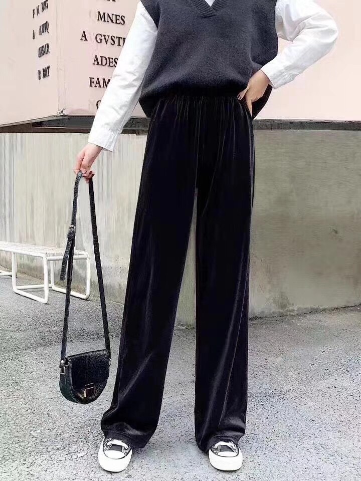 休闲裤实物图