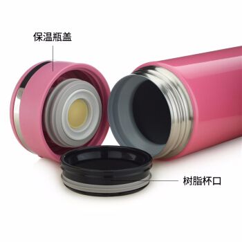 象印（ZOJIRUSHI）保温杯480ml不锈钢真空保温保冷  JD48-PA-粉色细节图