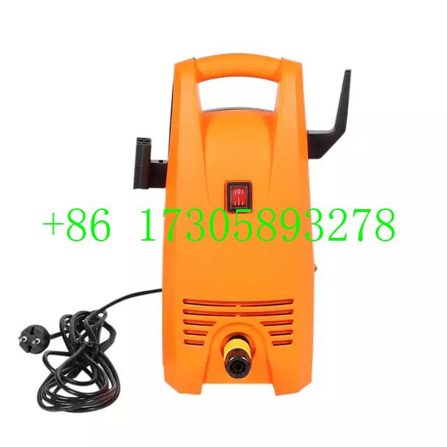 1200W high-pressure cleaner, carbon brush motor, high-pressure car wash machine, commercial and household cleaning, car wash pump, aluminum coil