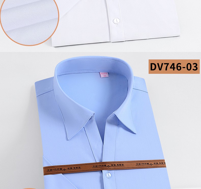 JK uniform basic style shirt, girls' school style autumn pointed-neck short-sleeved work uniform, Japanese-style jk shirt, ins class uniform detail image 14